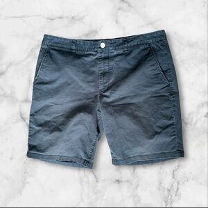 Bonobos Shorts Mens 36 Chino 9 Inch Stretch Cotton Blend Casual‎ Preppy Blue